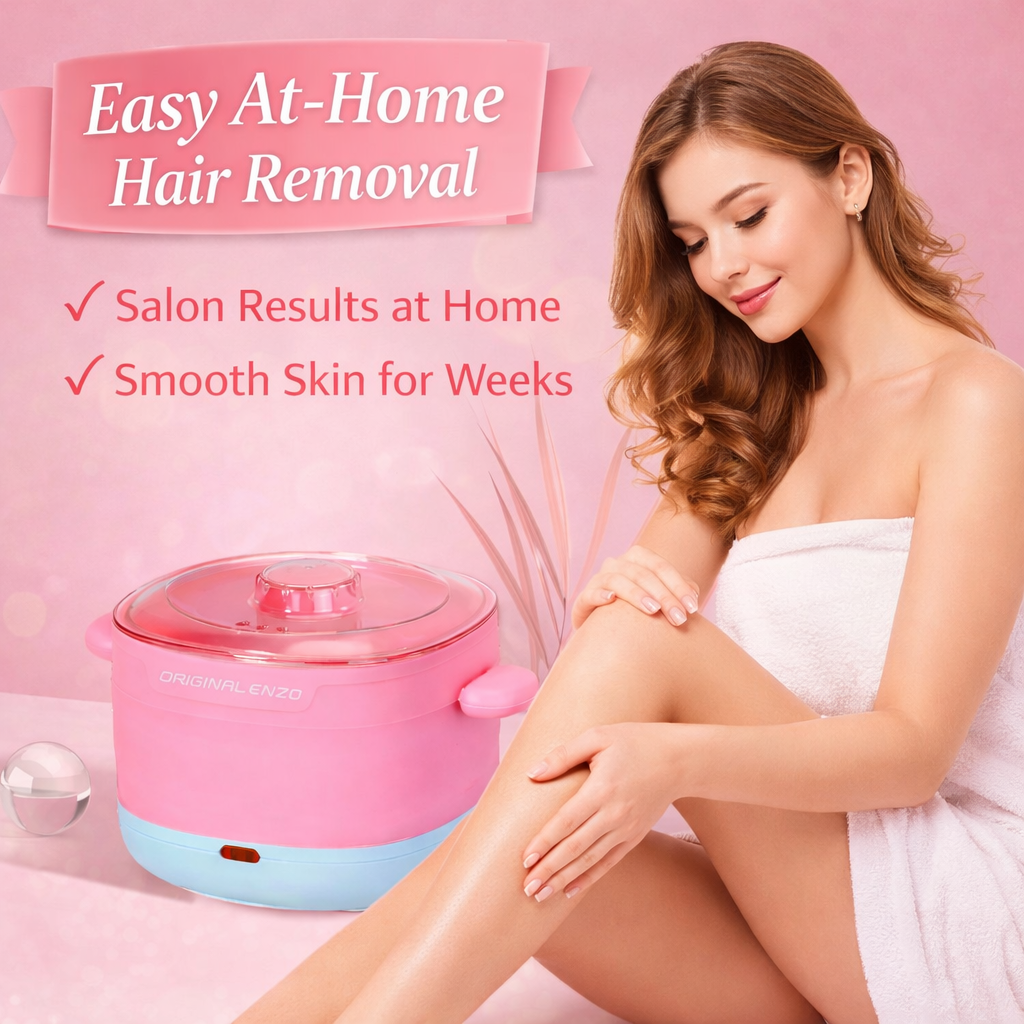 Professional Waxing Kit for Fast, Smooth Hair Removal at Home