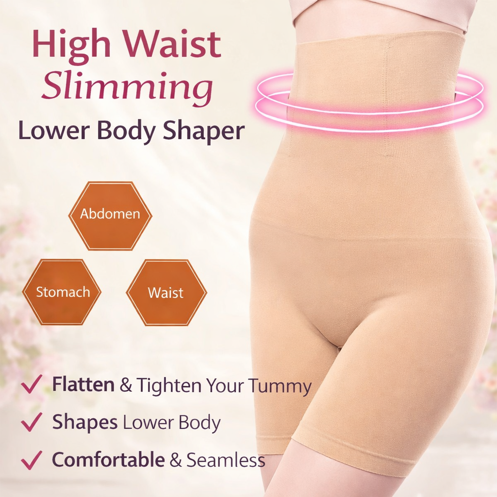 High Waist Slimming Lower Body Shaper
