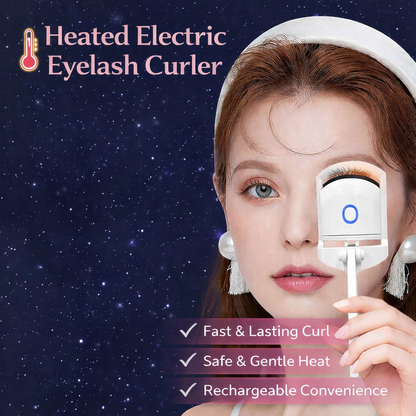 Electric Heated Eyelash Curler for Long-Lasting Lash Lift
