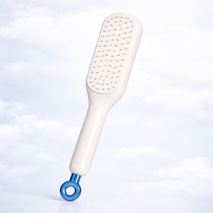 Self-Cleaning Hair Brush for Smooth, Tangle-Free & Frizz-Free Hair