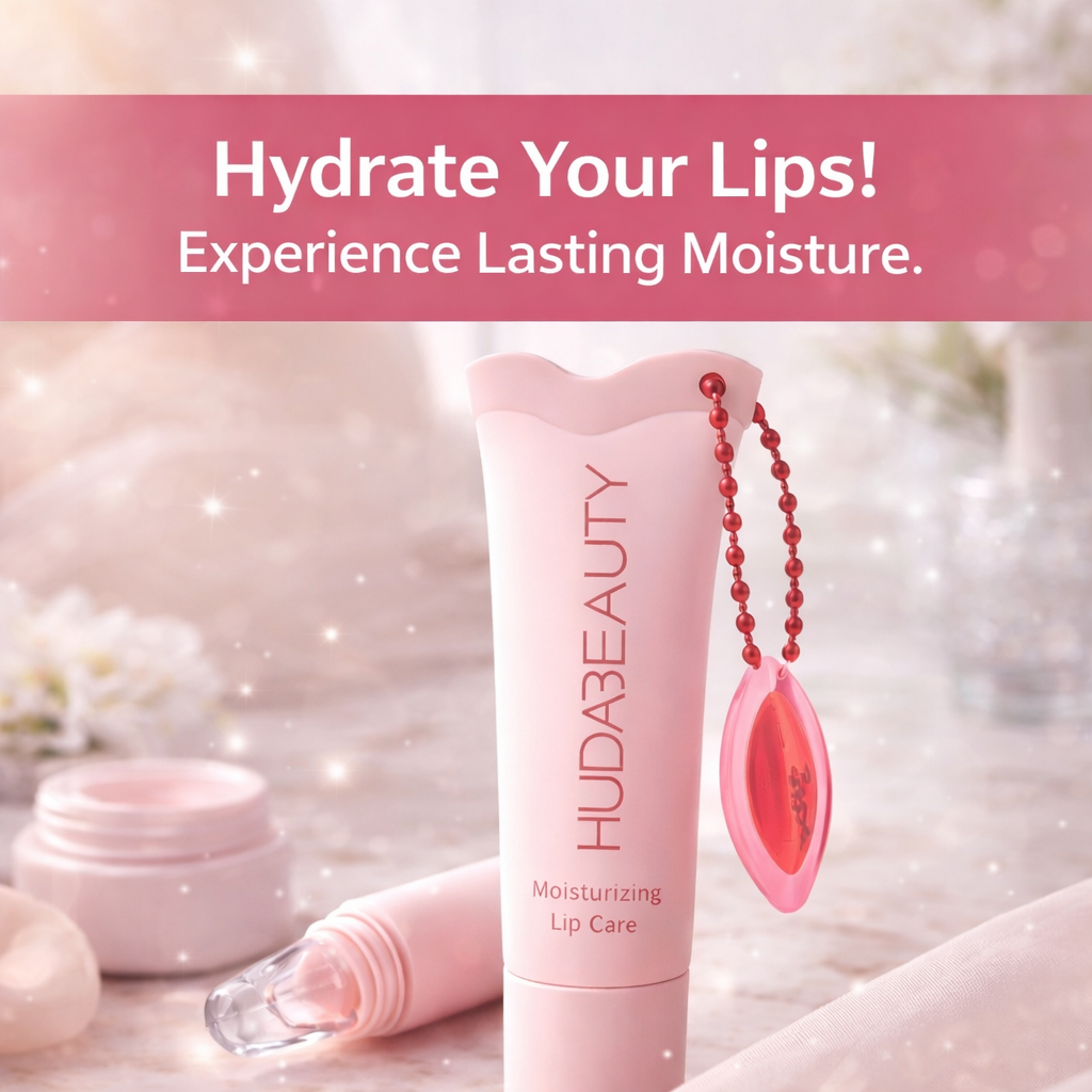 Huda Beauty Moisturizing Lip Care for Soft & Glossy Lips