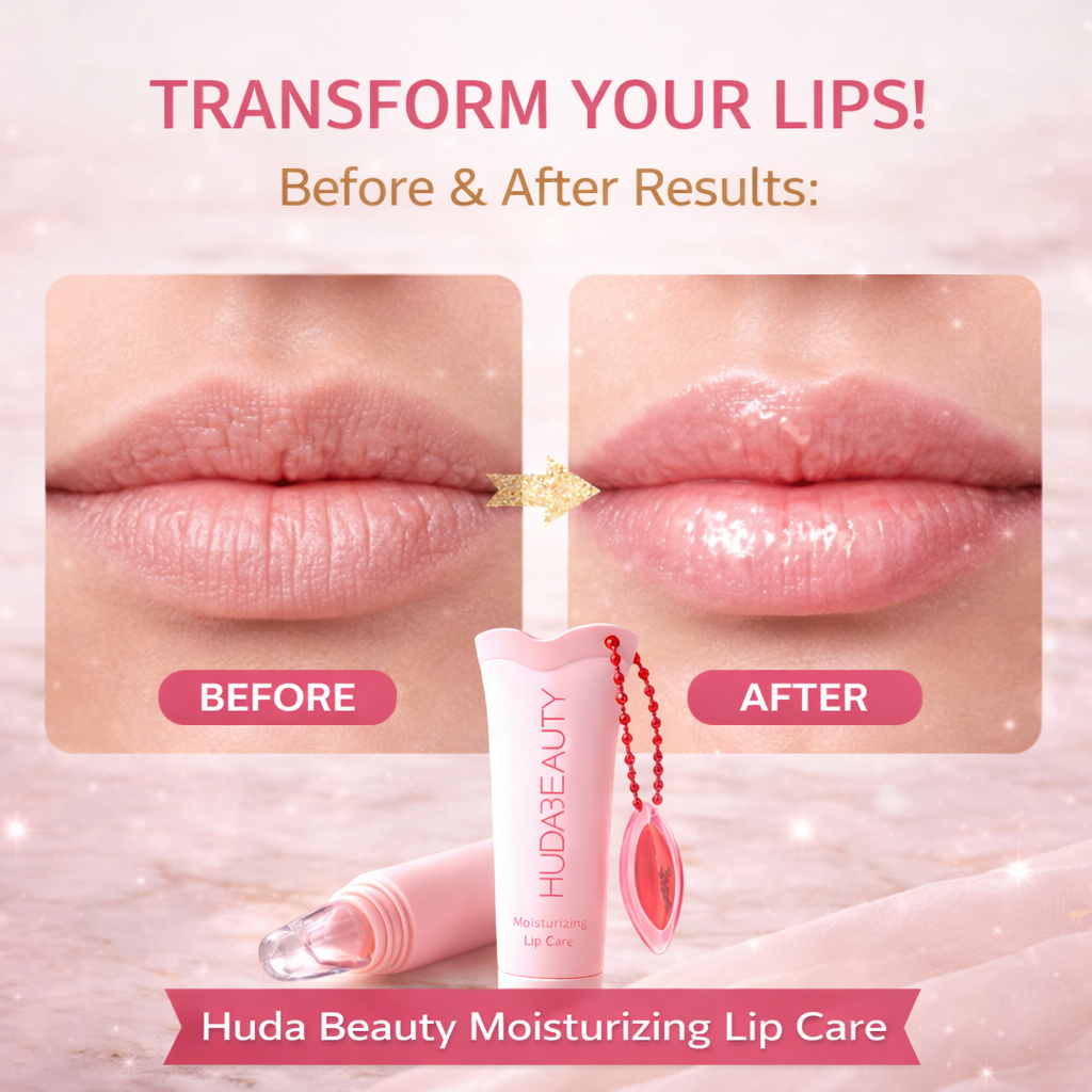 Huda Beauty Moisturizing Lip Care for Soft & Glossy Lips
