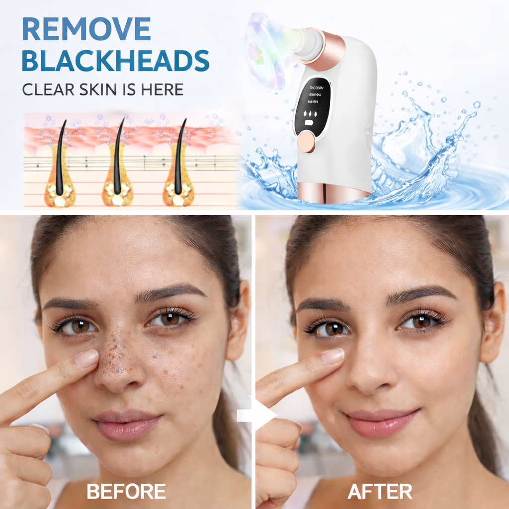 Electric Blackhead Remover for Deep Pore Cleansing & Clear Skin