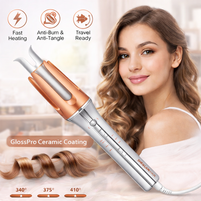 Automatic Hair Curler for Fast, Smooth & Long-Lasting Curls