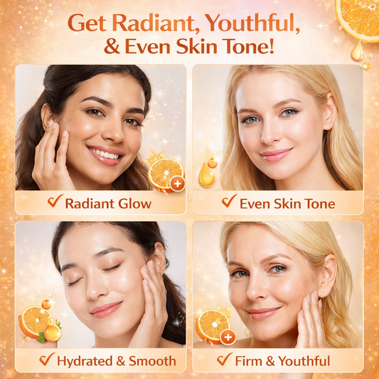 Vitamin C Skincare Set for Brightening, Hydration & Daily Care