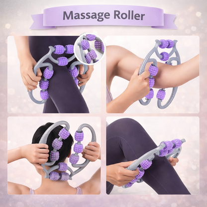 360° Leg & Body Massage Roller for Muscle Relief & Relaxation