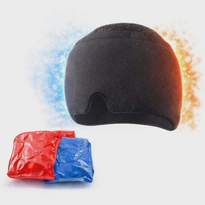 Hot & Cold Migraine Relief Cap for Headache, Stress & Eye Pain